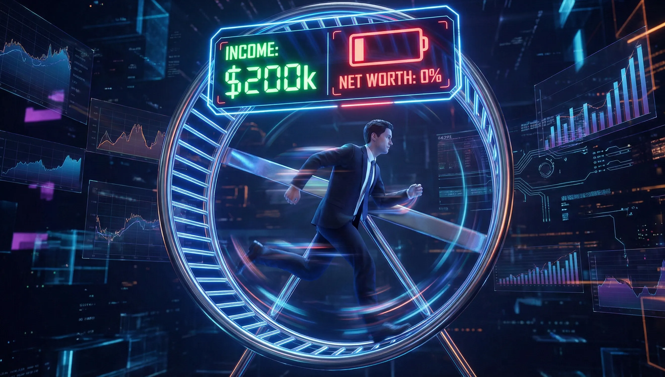 Making Money vs. Keeping It: Why High Income Won't Buy Financial Freedom (But Cash Flow Will)